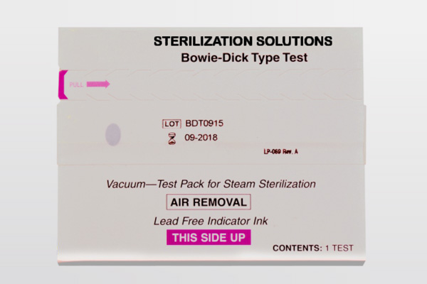 Bowie Dick Test Pack